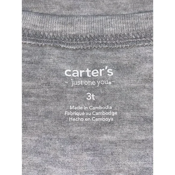 Carters Toddler Boy Race Car Themed Soft Polyester Pajama Set Size 3T - Picture 6 of 7